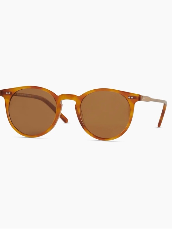 New! Quince Noah Polarized Acetate Sunglasses Clear Brown with Brown Lenses main image 6